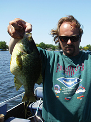 Anise Worm®s catch big redear sunfish like this one which was just shy of a new Michigan state record.