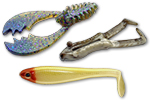 Anise scented soft plastics